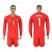 Argentina #1 Romero Red Long Sleeves Goalkeeper Soccer Country Jersey