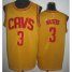 Cleveland Cavaliers 3 Dion Waiters Yellow Revolution 30 NBA Basketball Jerseys Cheap