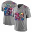 Tennessee Titans #22 Derrick Henry Mens Nike Multi-Color 2020 NFL Crucial Catch NFL Jersey Greyheather