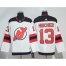 Adidas New Jersey Devils #13 Nico Hischier White Road Authentic Stitched NHL Jersey
