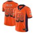 Nike Denver Broncos #58 Von Miller Orange Team Color Mens Stitched NFL Limited Rush Drift Fashion Jersey