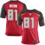 Nike Tampa Bay Buccaneers #81 Antonio Brown Red Team Color Mens Stitched NFL Vapor Untouchable Elite Jersey