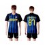 Inter Milan #87 Candreva Home Soccer Club Jersey