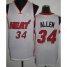 Miami Heat #34 Ray Allen White Revolution 30 NBA Jerseys Cheap