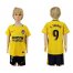 Atletico Madrid #9 F.Torres Away Kid Soccer Club Jersey