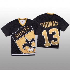 NFL New Orleans New Orleans Saints #13 Michael Thomas Black Mens Mitchell & Nell Big Face Fashion Limited NFL Jersey