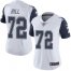 Nike Dallas Cowboys #72 Trysten Hill White Womens Stitched NFL Limited Rush Jersey