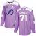 Adidas Tampa Bay Lightning #71 Anthony Cirelli Purple Authentic Fights Cancer 2020 Stanley Cup Champions Stitched NHL Jersey