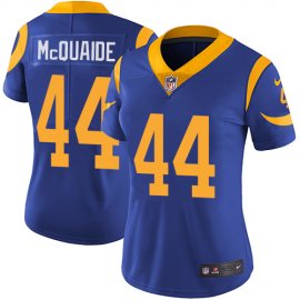 Nike Los Angeles Rams #44 Jacob McQuaide Royal Blue Alternate Womens Stitched NFL Vapor Untouchable Limited Jersey