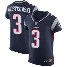 Nike New England Patriots #3 Stephen Gostkowski Navy Blue Team Color Mens Stitched NFL Vapor Untouchable Elite Jersey