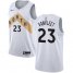 Mens Nike Toronto Raptors #23 Fred VanVleet White NBA Swingman City Edition 2018-19 Jersey