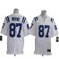 Nike Indianapolis Colts #87 Reggie Wayne White Mens Stitched NFL Elite Jersey