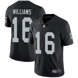 Nike Las Vegas Raiders #16 Tyrell Williams Black Team Color Mens Stitched NFL Vapor Untouchable Limited Jersey