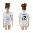Womens Real Madrid #12 Marcelo Home Soccer Club Jersey