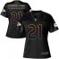 Nike Kansas City Chiefs #21 Bashaud Breeland Black Womens NFL Fashion Game Jersey