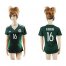 Mexico #16 H.Herrera Home Soccer Country Jersey