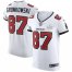 Tampa Bay Buccaneers #87 Rob Gronkowski Mens Super Bowl LV Bound Nike White Vapor Elite Jersey