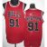 Chicago Bulls 91 Dennis Rodman Red Revolution 30 NBA Jerseys Cheap