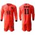 Paris Saint-Germain #11 Di Maria Red Jordan Long Sleeves Soccer Club Jersey