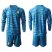 Belgium Blank Blue Long Sleeves Goalkeeper Soccer Country Jersey