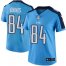 Nike Tennessee Titans #84 Corey Davis Light Blue Womens Stitched NFL Limited Rush Jersey
