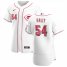 Cincinnati Reds #54 Sonny Gray Mens Nike White Home 2020 Authentic Player MLB Jersey