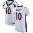 Nike Denver Broncos #10 Jerry Jeudy White Mens Stitched NFL New Elite Jersey