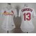 St.Louis Cardinals #13 Matt Carpenter White Home Womens Stitched MLB Jersey