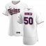 Minnesota Twins #50 Brent Rooker Mens Nike White Home 2020 Authentic Player MLB Jersey