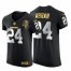 Las Vegas Raiders #24 Johnathan Abram Mens Nike Black Edition Vapor Untouchable Elite NFL Jersey