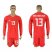 Spain #13 Arrizabalaga Red Long Sleeves Goalkeeper Soccer Country Jersey