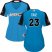 Seattle Mariners #23 Nelson Cruz Blue 2017 All-Star American League Womens Stitched MLB Jersey