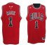 Revolution 30 Chicago Bulls 1 Derrick Rose Red Swingman Jersey Cheap