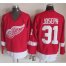 Detroit Red Wings #31 Curtis Joseph Red CCM Throwback Stitched NHL Jersey