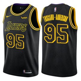 Los Angeles Los Angeles Lakers #95 Juan Toscano-Anderson Black Womens Nike 2022 Select Series MVP Swingman Jersey Womens