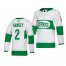 Toronto Maple Leafs #2 Ron Hainsey adidas White 2019 St. Patricks Day Authentic Player Stitched NHL Jersey
