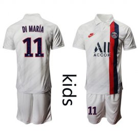 Paris Saint Germain #11 Di Maria Third Kid Soccer Club Jersey