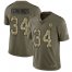 Nike Pittsburgh Steelers #34 Terrell Edmunds Olive/Camo Mens Stitched NFL Limited 2017 Salute To Service Jersey