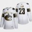 Vancouver Canucks #23 Alexander Edler Mens Adidas White Golden Edition Limited Stitched NHL Jersey
