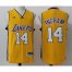 Mens Los Angeles Lakers #14 Brandon Ingram Adidas Gold NBA Draft16 Player Swingman Home Jersey