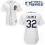 Detroit Tigers #32 Michael Fulmer White Home Womens Stitched MLB Jersey