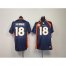 Nike Denver Broncos #18 Peyton Manning Blue Alternate With C Patch Youth Stitched NFL Elite Jersey