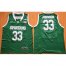 Michigan State Spartans #33 Magic Johnson Green Authentic Basketball Stitched NCAA Jersey