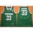 Michigan State Spartans #33 Magic Johnson Green Authentic Basketball Stitched NCAA Jersey