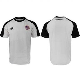Costa Rica Blank Away Soccer Country Jersey