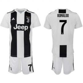 Juventus #7 Ronaldo Home Soccer Club Jersey