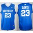 Kentucky Wildcats 23# Anthony Davis Royal Blue College Basketball Jersey Cheap