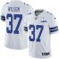 Nike Dallas Cowboys #37 Donovan Wilson White Mens Stitched With Established In 1960 Patch NFL Vapor Untouchable Limited Jersey