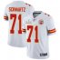 Nike Kansas City Chiefs #71 Mitchell Schwartz White Youth Super Bowl LV Bound Stitched NFL Vapor Untouchable Limited Jersey