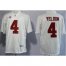 Alabama Crimson Tide 4 T.J Yeldon White College Football Limited NCAA Jerseys